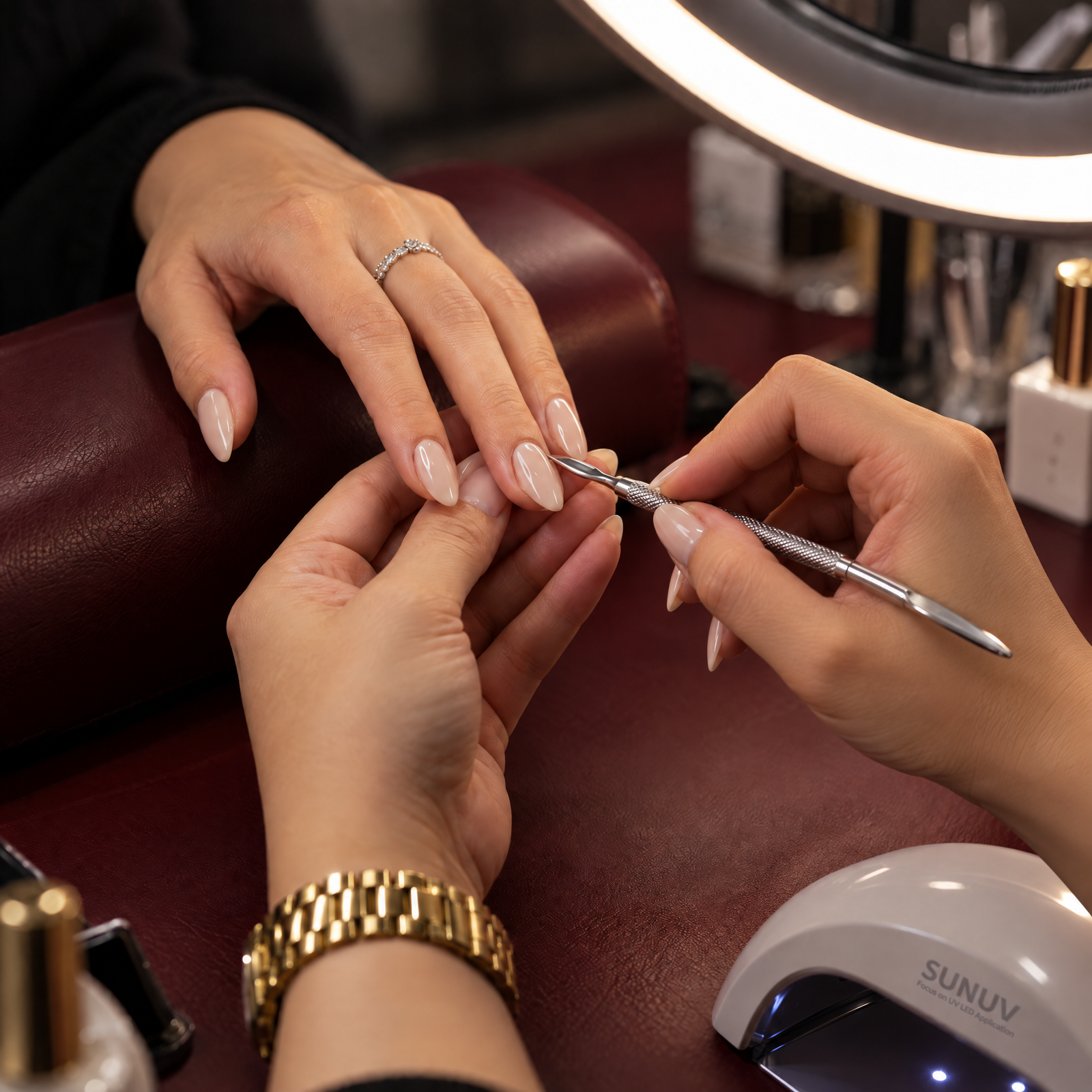 Barbie nails logo